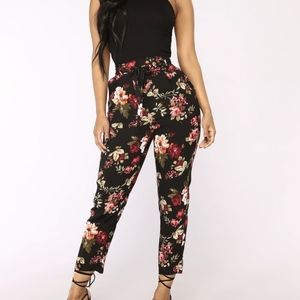 Laura Floral Print Pants
